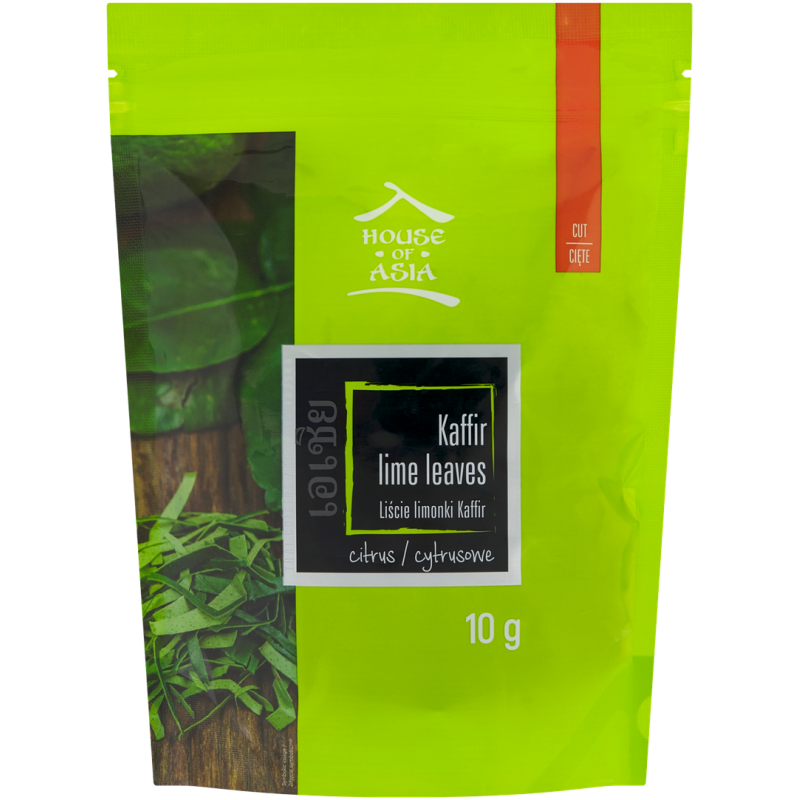 House of Asia liście limonki kaffir cięte 10g